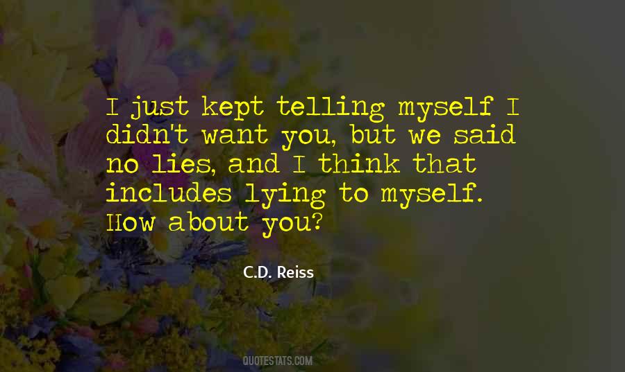 I Want Just You Quotes #14348