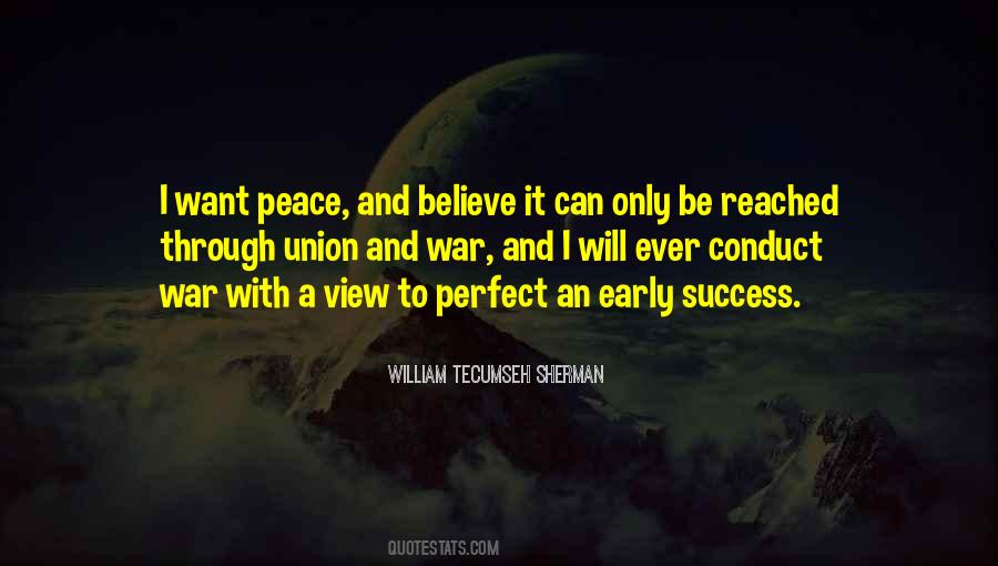 I Want Peace Quotes #1078498