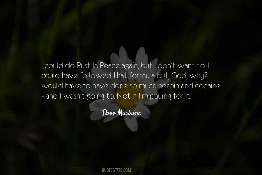 I Want Peace Quotes #144721