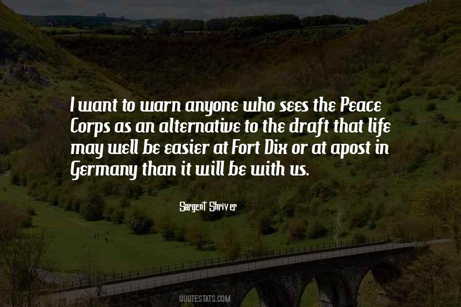 I Want Peace Quotes #413683