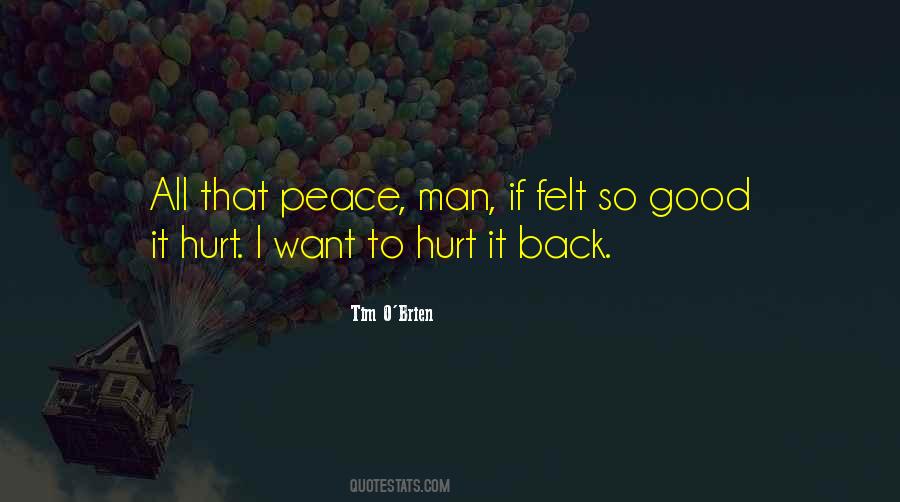 I Want Peace Quotes #548512