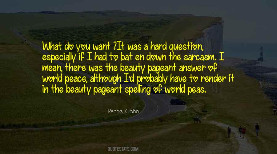 I Want Peace Quotes #619640