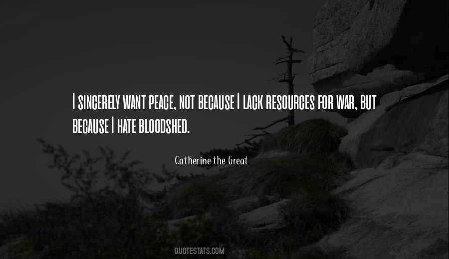 I Want Peace Quotes #673425