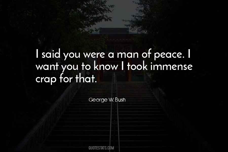 I Want Peace Quotes #737443