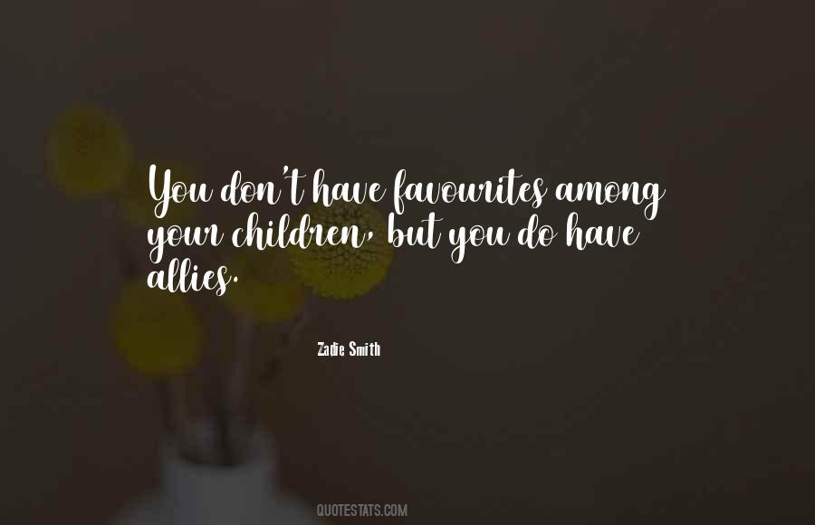 Quotes About Favourites #210504