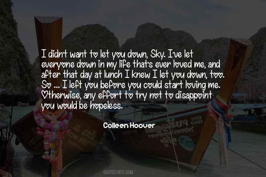 I Want To Be Loved Quotes #144910