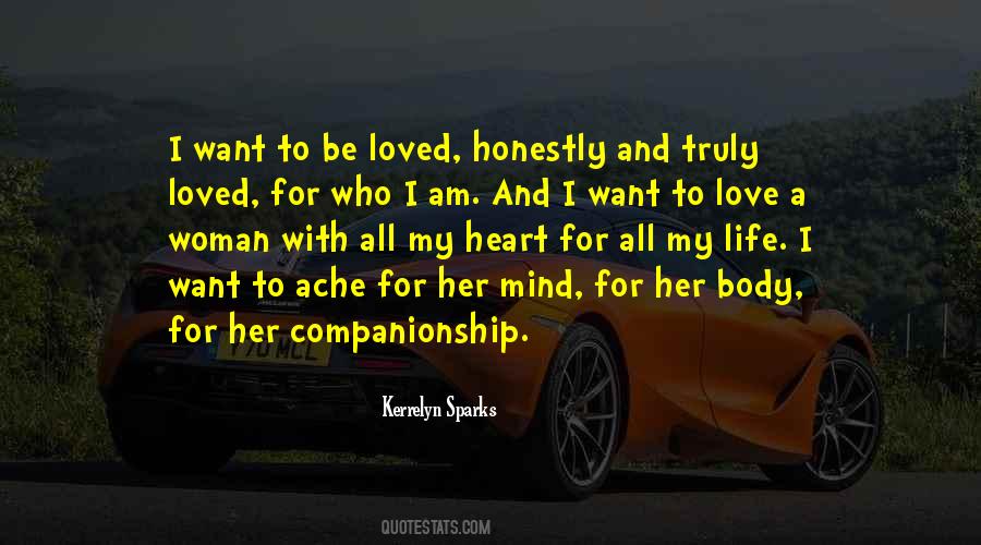 I Want To Be Loved Quotes #1453285