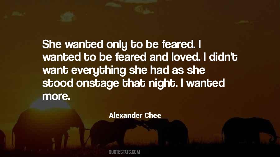 I Want To Be Loved Quotes #778644