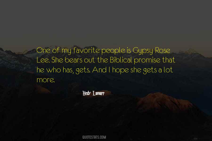 Quotes About Favorite People #1291713