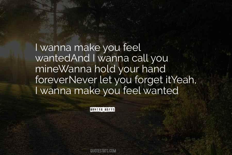 I Want To Hold You Forever Quotes #593171