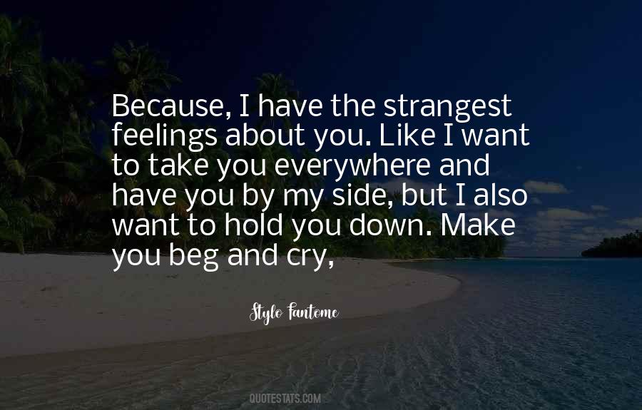 I Want To Hold You Quotes #184578