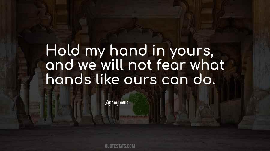 I Want To Hold Your Hand Quotes #190304