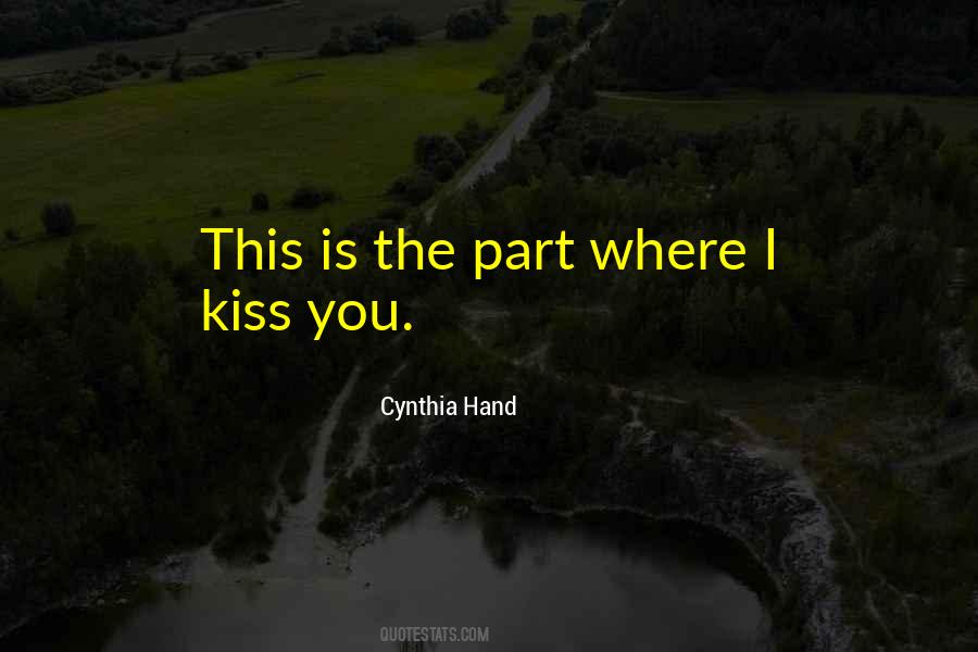 I Want To Hug And Kiss You Quotes #16778