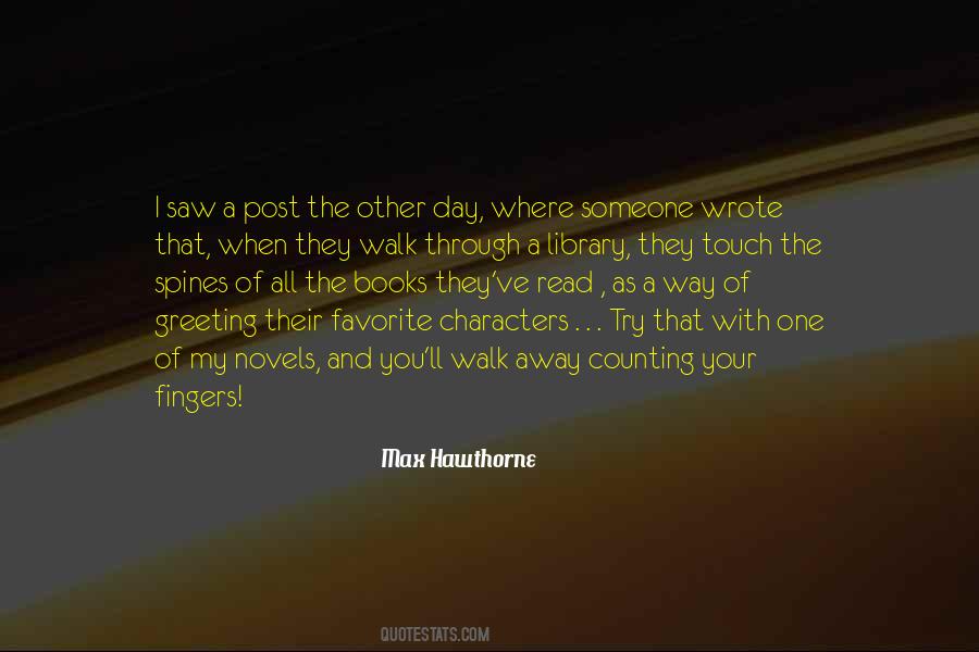 Quotes About Favorite Characters #210851
