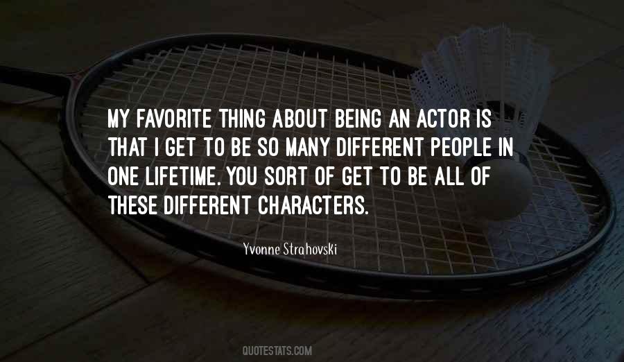 Quotes About Favorite Characters #992458