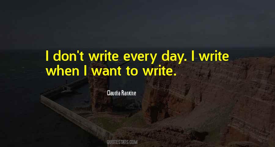 I Want To Write Quotes #1840648