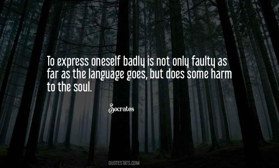 Quotes About Faulty #922213