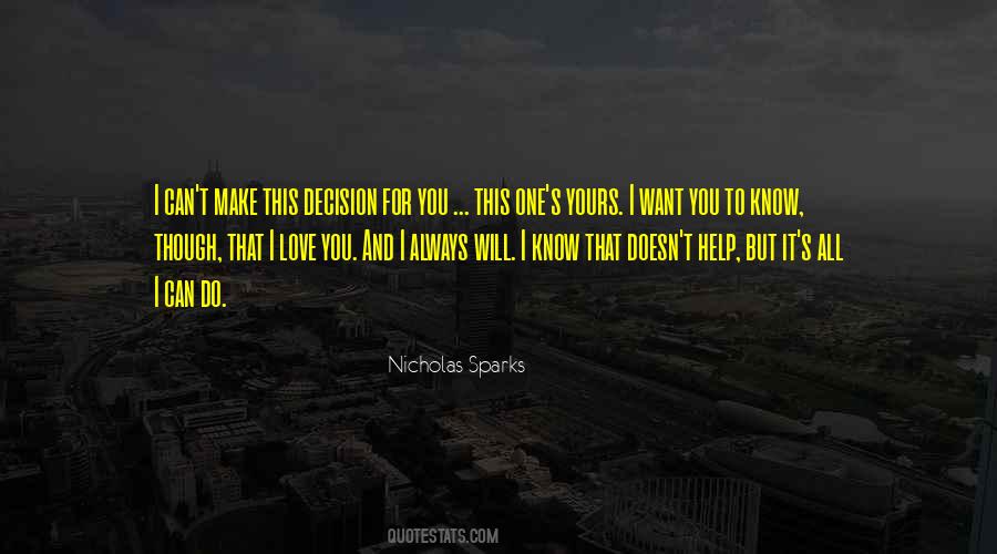 I Want You But Quotes #38965