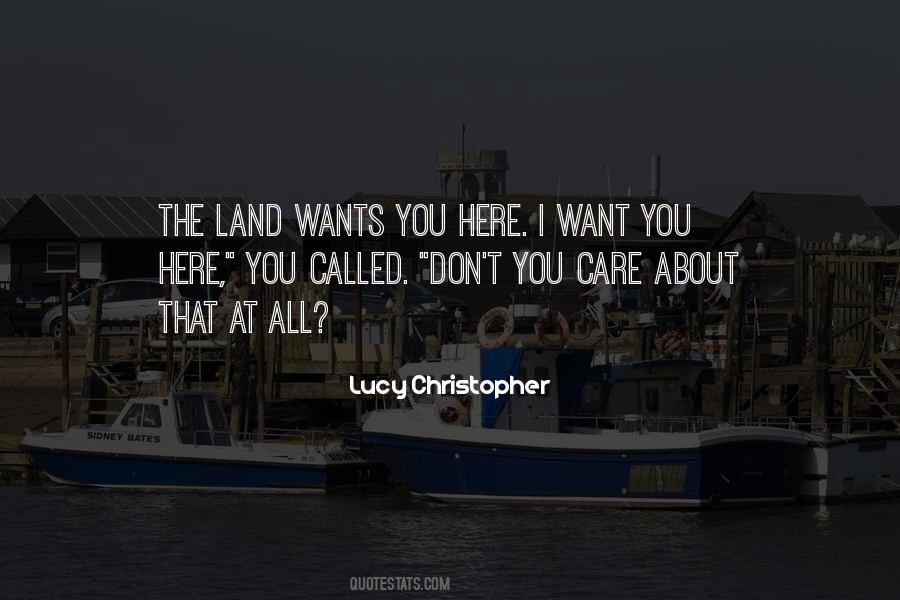 I Want You Here Quotes #484745