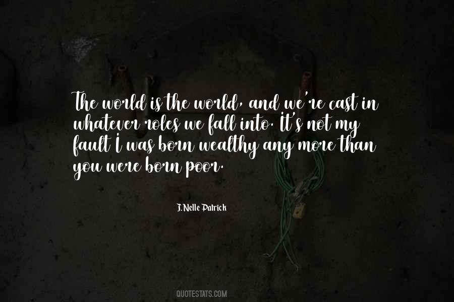 I Was Born Poor Quotes #1488567