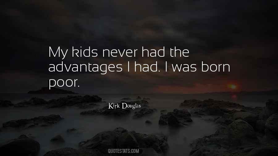 I Was Born Poor Quotes #1496529