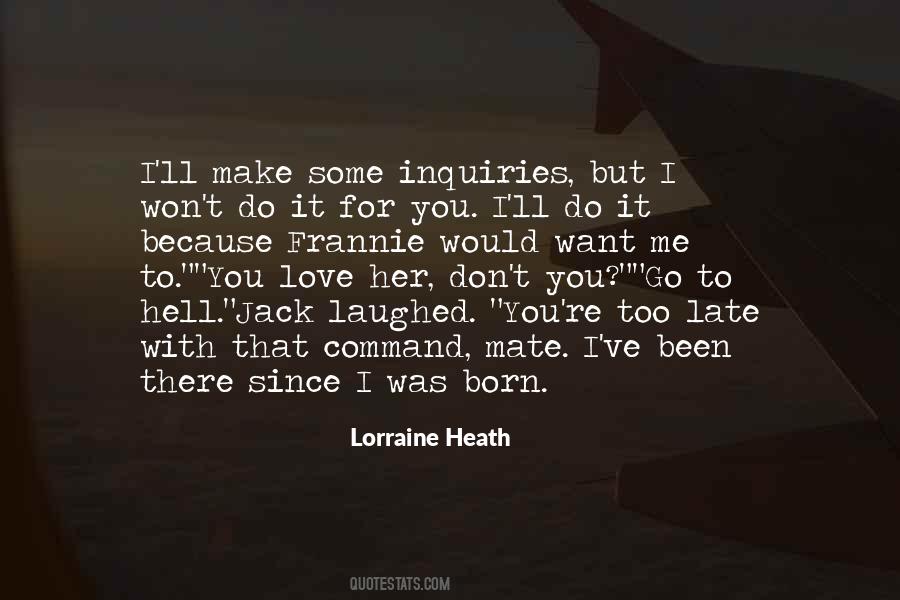 I Was Born To Love Quotes #1489790