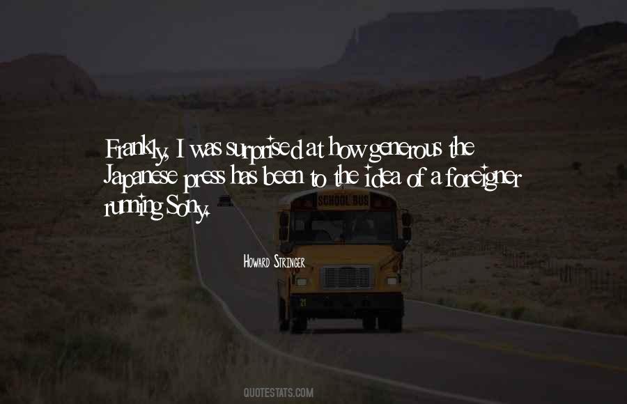 I Was Surprised Quotes #1463609