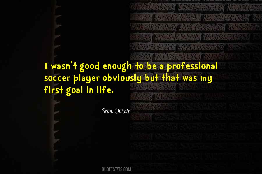 I Wasn't Good Enough Quotes #1318524