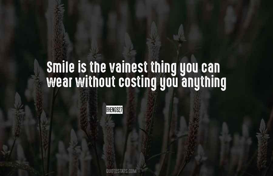 I Wear A Smile Quotes #876300