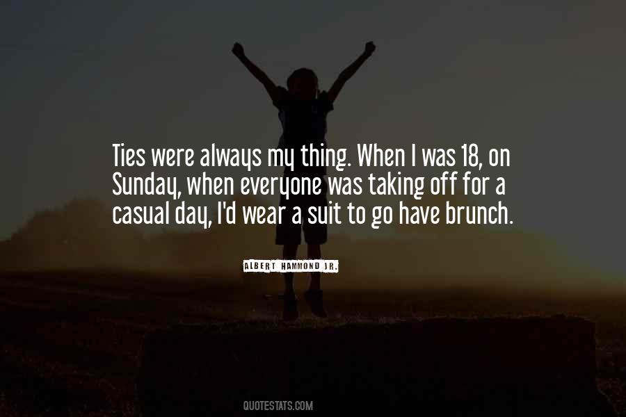 I Wear A Suit Quotes #1142000