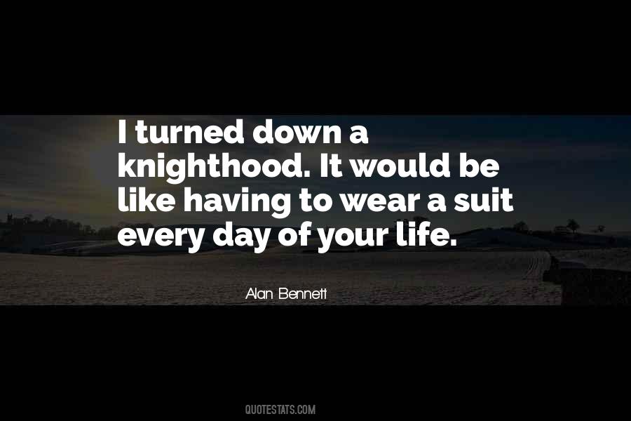 I Wear A Suit Quotes #71042