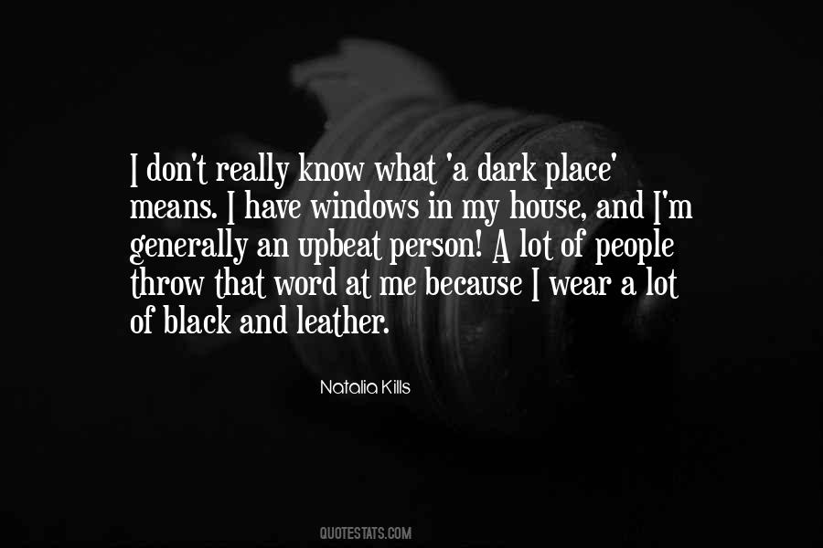 I Wear Black Quotes #1317267