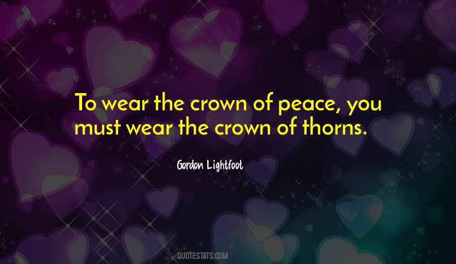 I Wear My Crown Quotes #1837523