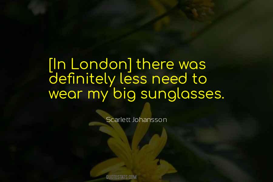 I Wear My Sunglasses Quotes #1312995