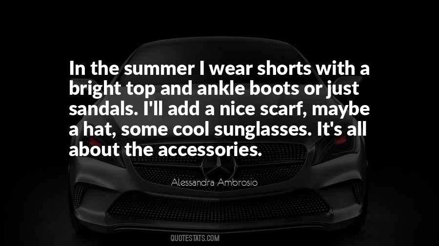 I Wear My Sunglasses Quotes #630054