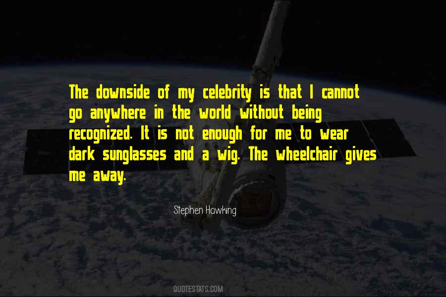 I Wear Sunglasses Quotes #1625184