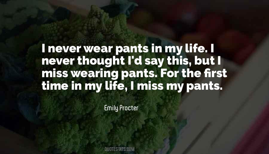 I Wear The Pants Quotes #616737