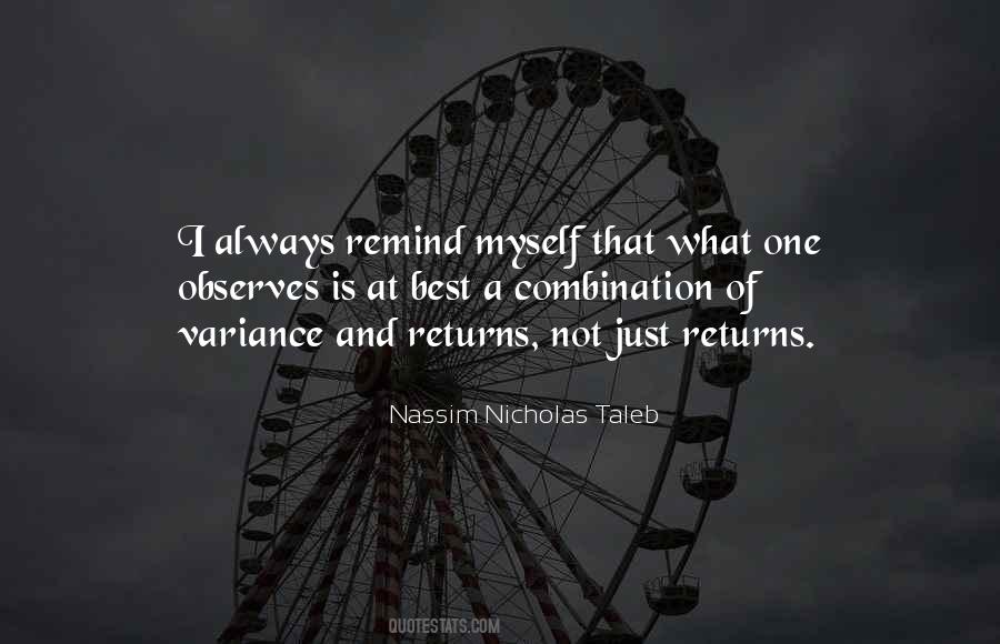 I Will Always Return Quotes #264360