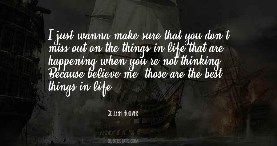 I Will Believe In You Quotes #85440