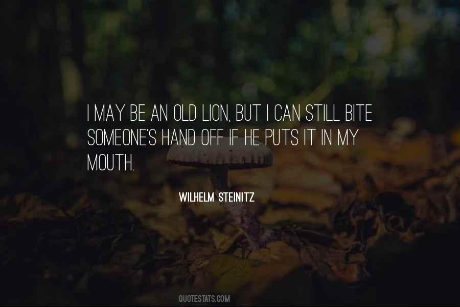 I Will Bite You Quotes #15687