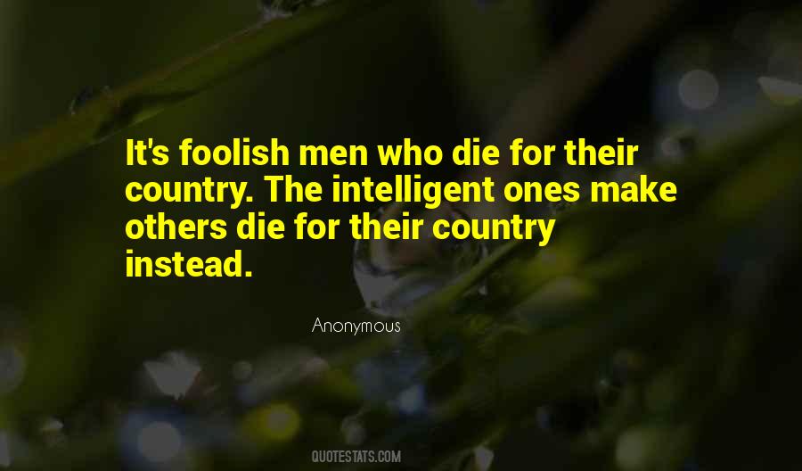 I Will Die For My Country Quotes #120589