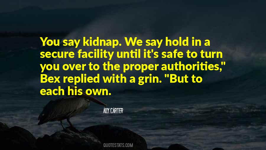 I Will Kidnap You Quotes #153525