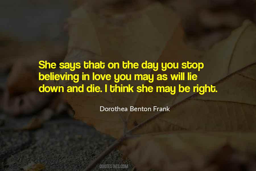 I Will Love You Until The Day I Die Quotes #227864