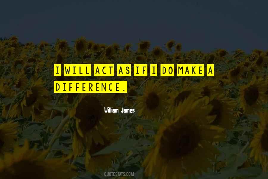 I Will Make A Difference Quotes #1520908