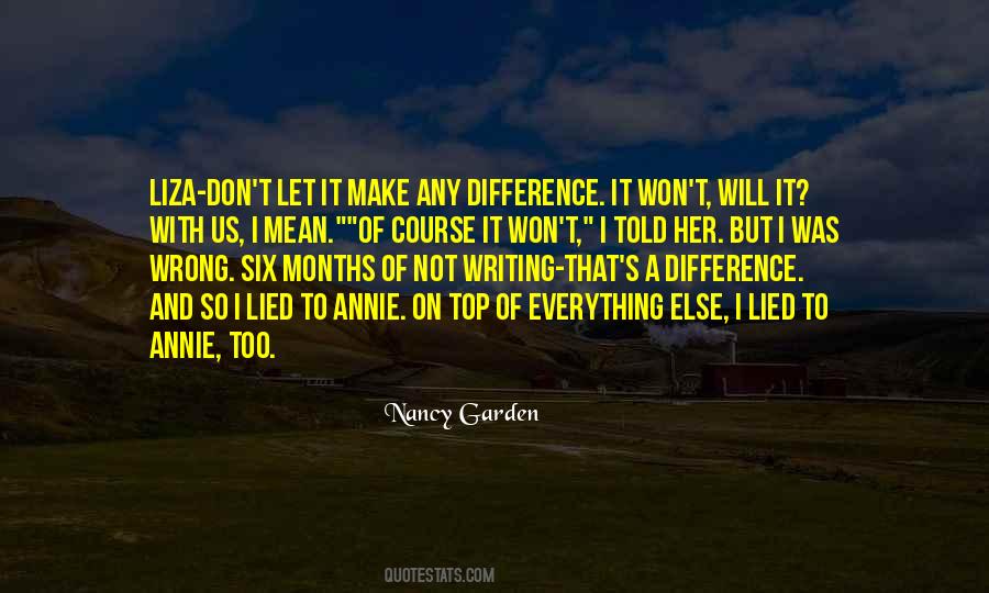 I Will Make A Difference Quotes #850006