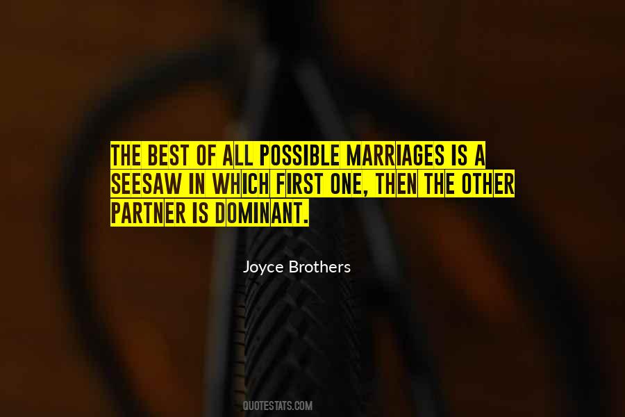 Quotes About The Best Partner #469703