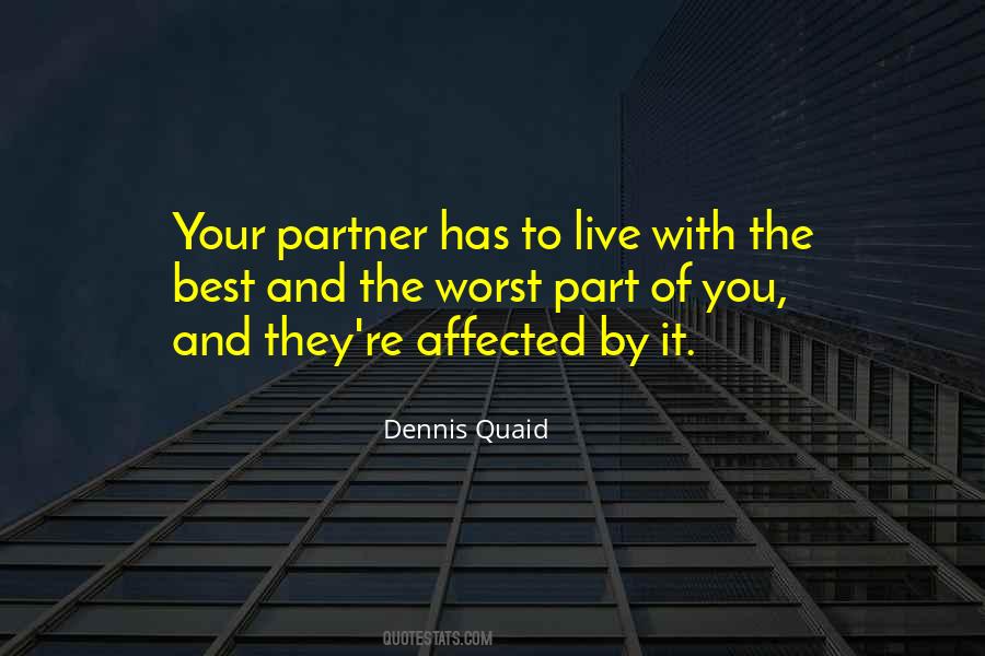 Quotes About The Best Partner #612333