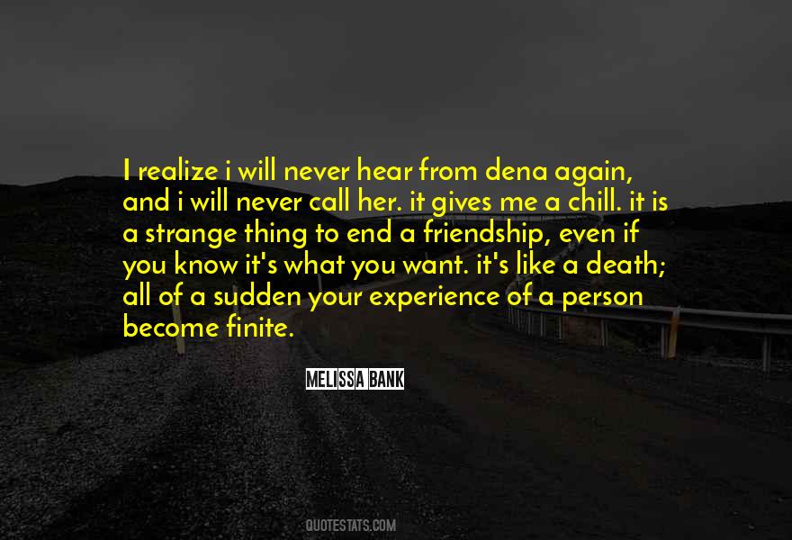 I Will Never Call You Again Quotes #286816