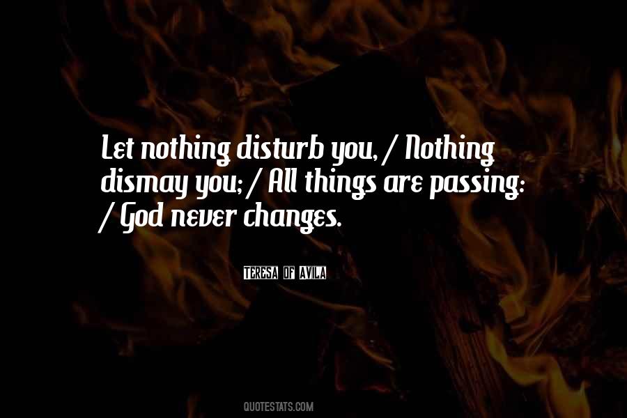 I Will Never Disturb You Quotes #935682