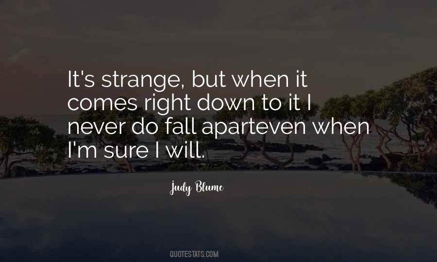 I Will Never Fall Down Quotes #33112